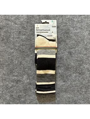 Smartwool Women's Striped Snowboard Socks - Size S - NWT